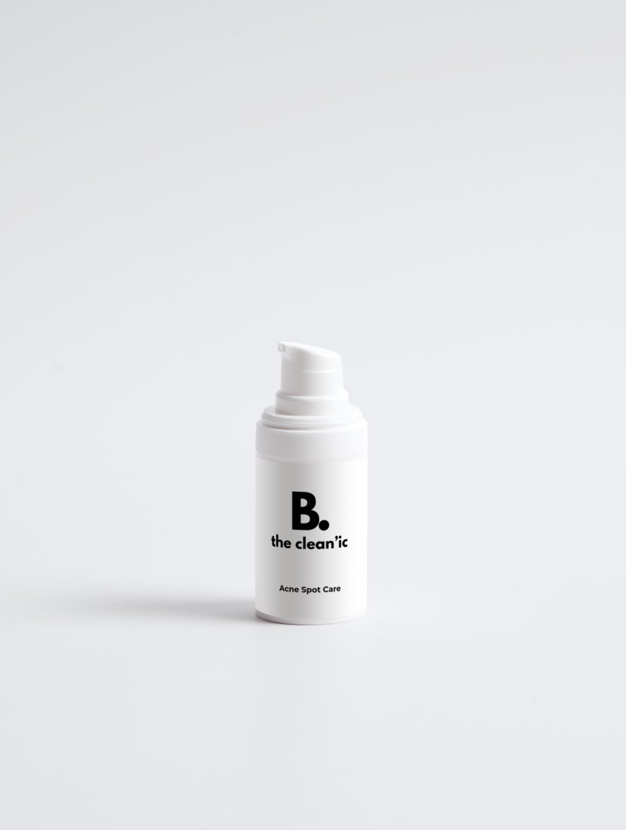 Sérum anti boutons d’Acné pour peau noire • Tea Tree, 2% Salicylic Acid + Kaolin + Argan + PCA + Aloe Vera - B.