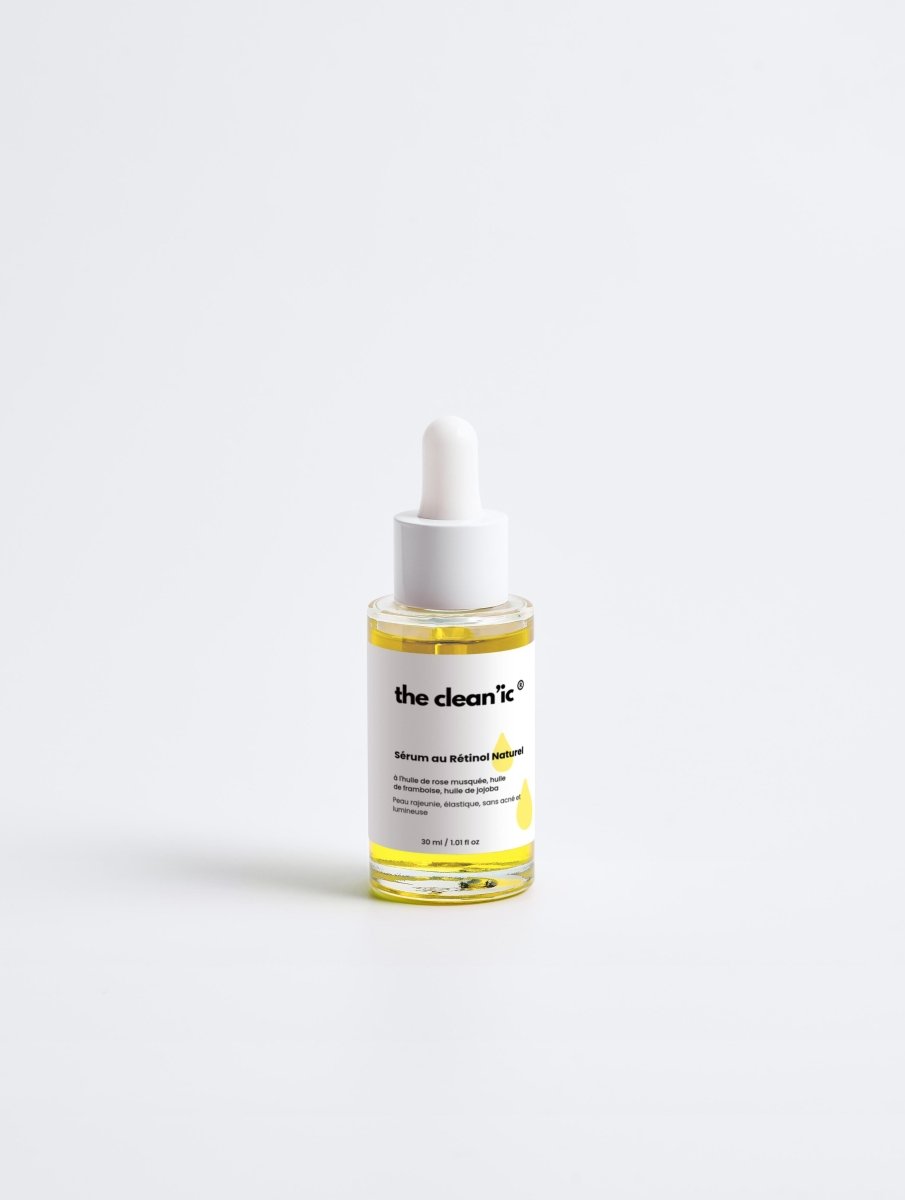 Sérum Rétinol Naturel • Huile de rose musquée + Huile de 🍓 • 30 ml - B.