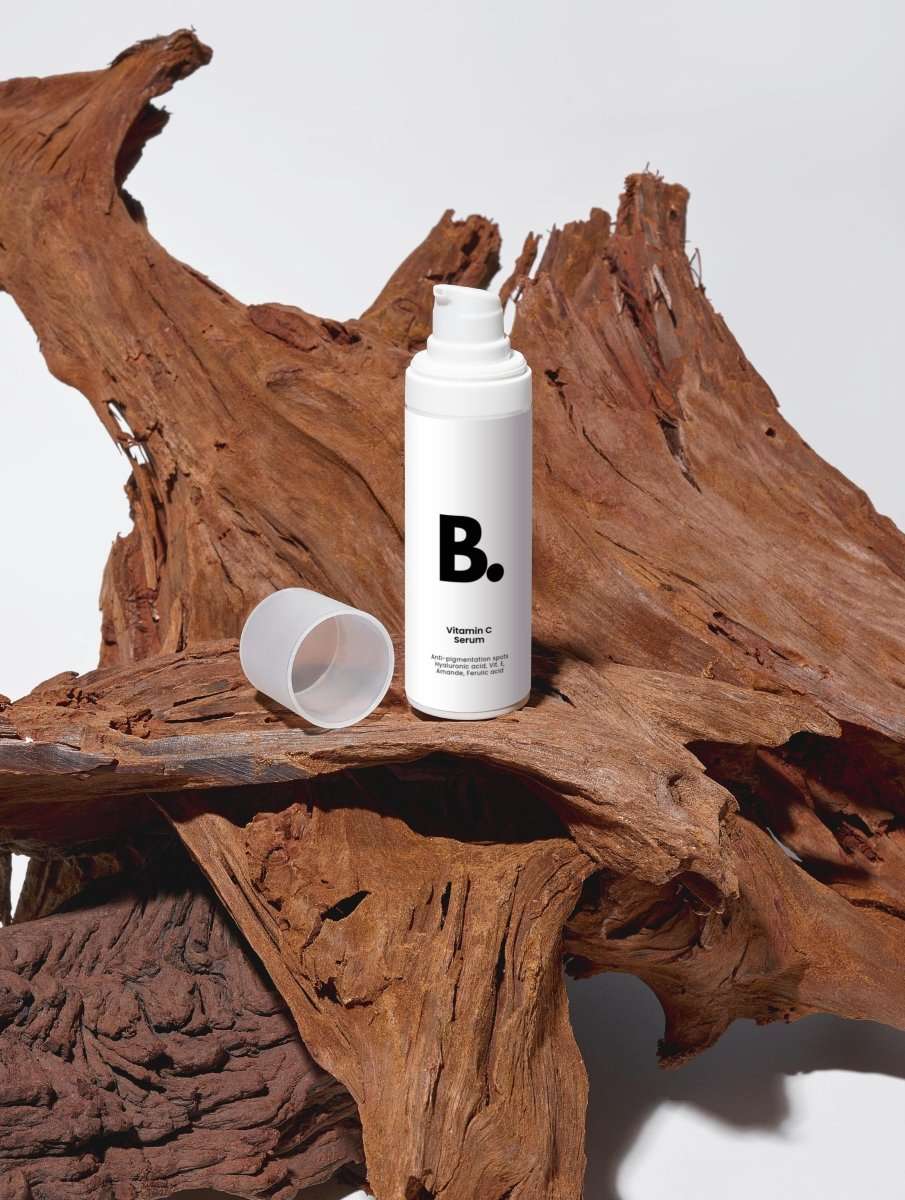 Sérum Vitamine C Booster d’éclat de la peau noire, à l’Acide hyaluronique - B.