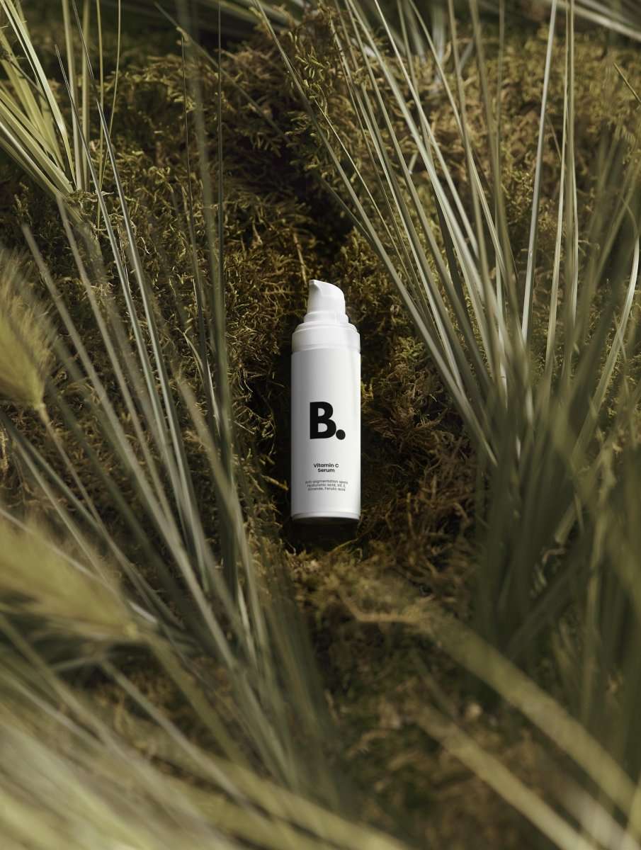 Sérum Vitamine C Booster d’éclat de la peau noire, à l’Acide hyaluronique - B.