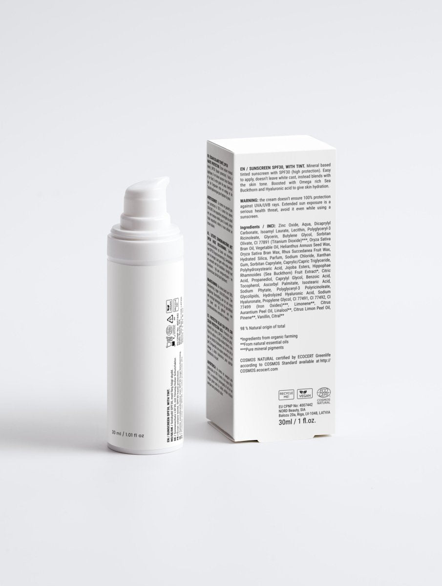 ☀️ SPF30 Protection solaire hydratante pour la peau noire - B.