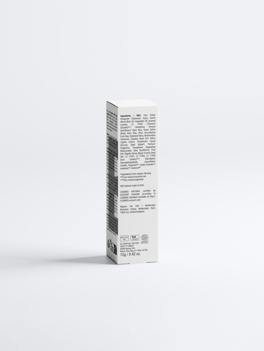 🌤️ SPF50 Stick, Protection Solaire minérale de la Mélanine - B.