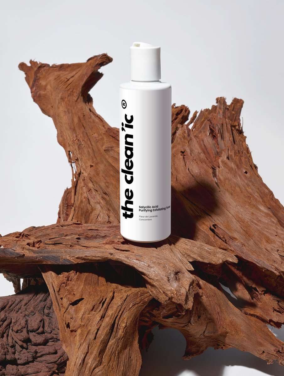 Toner Exfoliant Peau noire • Salicylic Acid + Fleur de Lavande + 🥒 - B.