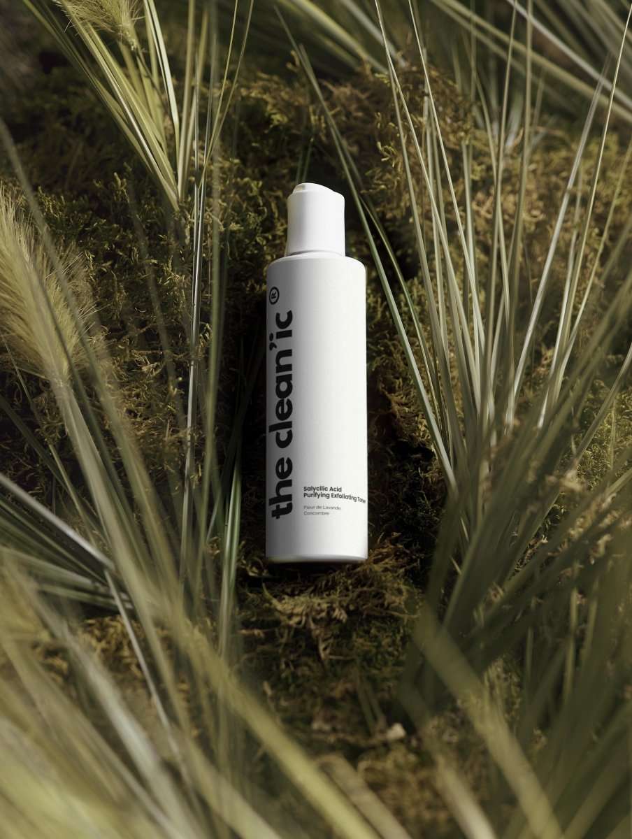 Toner Exfoliant Peau noire • Salicylic Acid + Fleur de Lavande + 🥒 - B.
